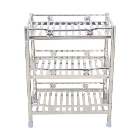 Kệ thẻ inox WIN lắp ráp 400 x 600 (mm) 4 tầng Quy Phúc 1000000203