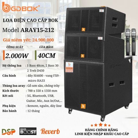 Loa Điện BOK ARAY15-212