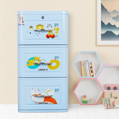 Tủ nhựa LUCKY 3 tầng Đà Nẵng