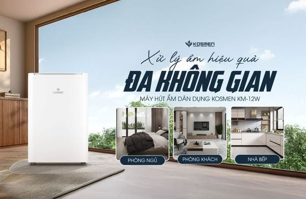 Máy hút ẩm Kosmen KM-12W miền trung