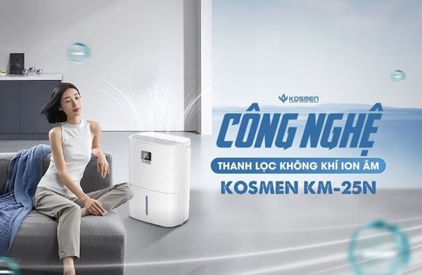 Máy hút ẩm Kosmen KM-25N 25 lít/ngày – WiFi giá sỉ