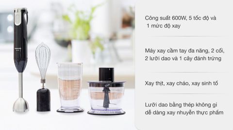 Máy xay sinh tố cầm tay Panasonic MX-SS1BRA