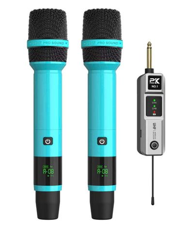Micro không dây cao cấp Pkfro No1 bộ 2 tay