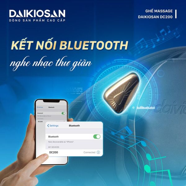 Ghế massage toàn thân Daikiosan DC200 hòa an