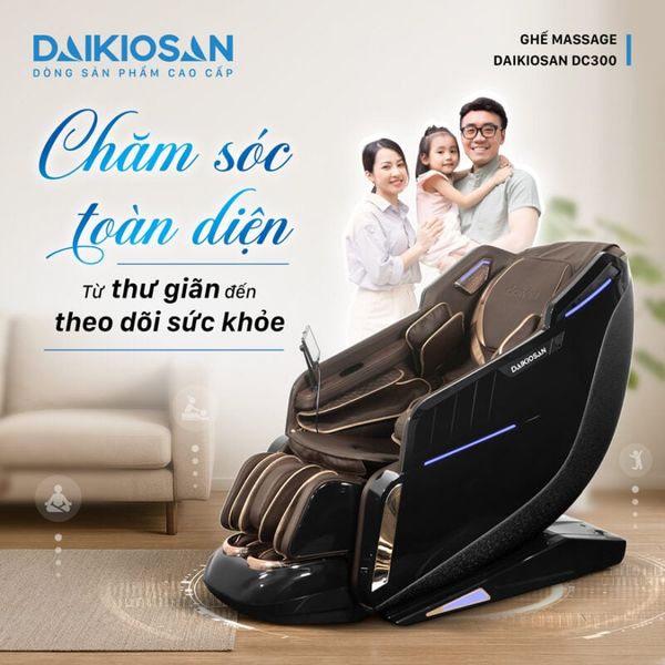 Ghế massage Daikiosan DC300 đà nẵng