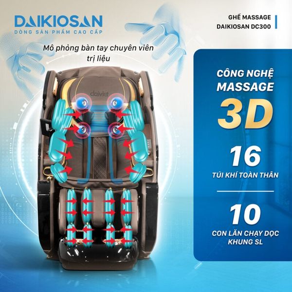 Ghế massage Daikiosan DC300 thanh khê