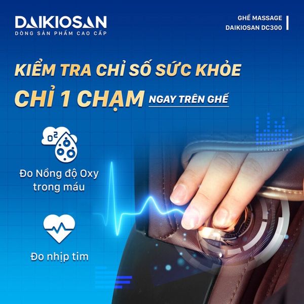 Ghế massage Daikiosan DC300 ngũ hành sơn