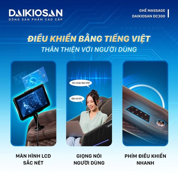 Ghế massage Daikiosan DC300 liên chiểu