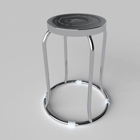 Ghế đôn inox FELIX mặt 28 phi 19 bông Quy Phúc 1000000086