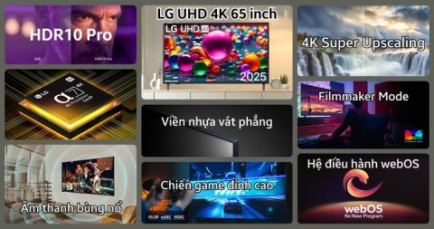 Smart Tivi LG AI 4K 65 inch 65UA8450PSA Đà Nẵng