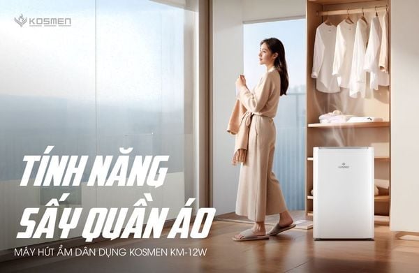 Máy hút ẩm Kosmen KM-12W Sơn TRà