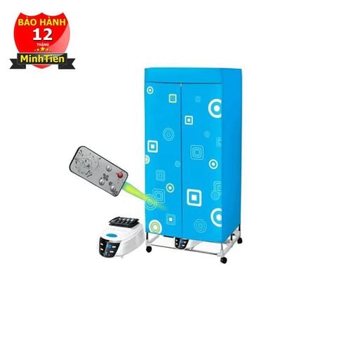 Tủ sấy quần áo Povena có remote CD1215