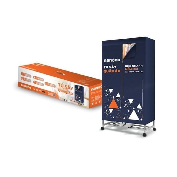 Tủ sấy quần áo Nanoco NCD2207 2200W 50kg Đà Nẵng