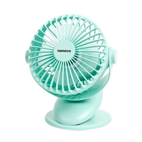 Quạt sạc kẹp tích điện 5inch Nanoco NRF5210G