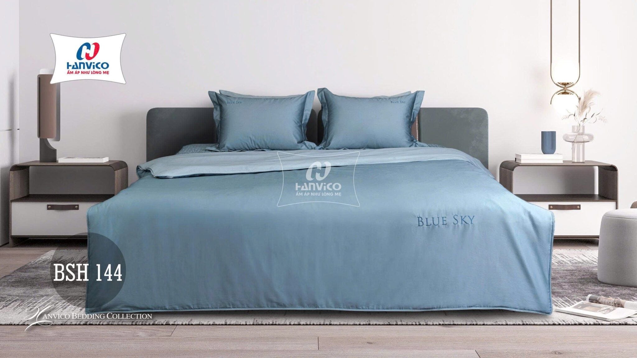 Bộ ga chun chần BSH 144 Hanvico