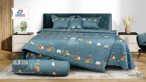 Bộ ga gối Blue Sky Tencel – DLT250 Hanvico