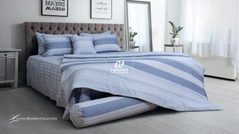 Bộ ga gối Blue Sky Tencel – DLT238 Hanvico