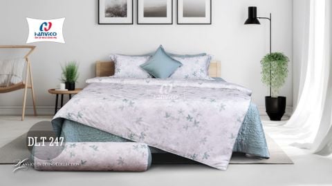 Bộ ga gối Blue Sky Tencel – DLT247 Hanvico