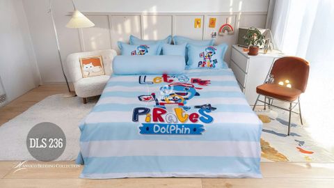 Bộ ga gối Blue Sky Tencel – DLS236 Hanvico