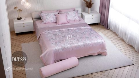 Bộ ga gối Blue Sky Tencel – DLT237 Hanvico