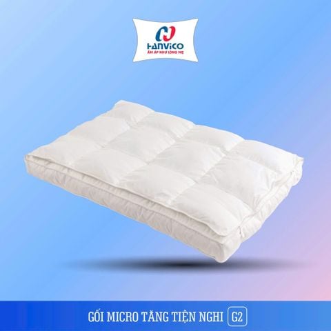 Gối Micro Tăng Tiện Nghi G2 hanvico