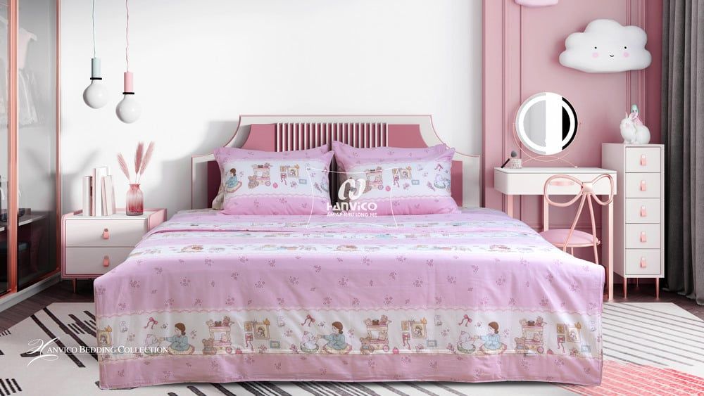 Bộ ga chun LIVING – LV89 Hanvico