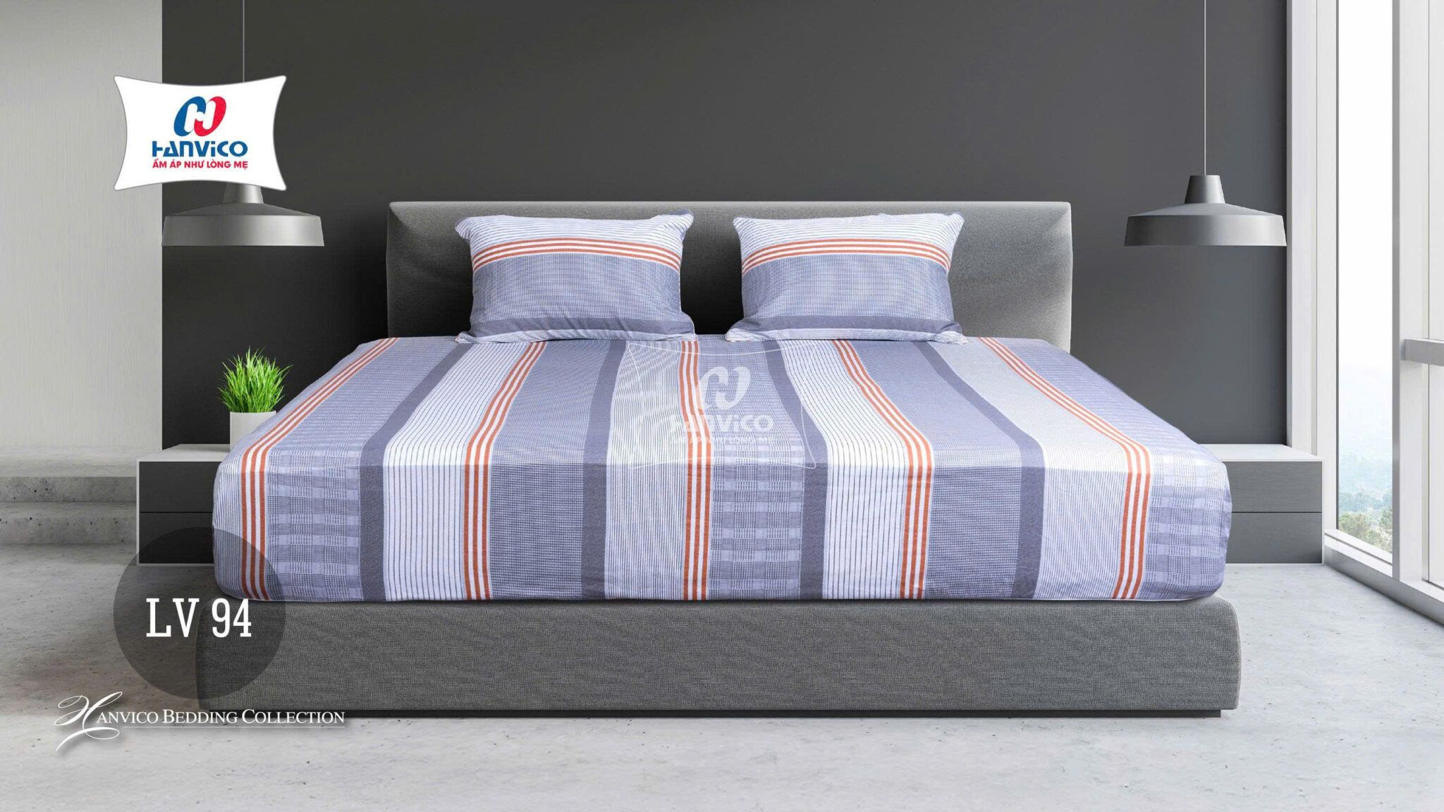 Bộ ga chun / chun chần LIVING – LV94Hanvico