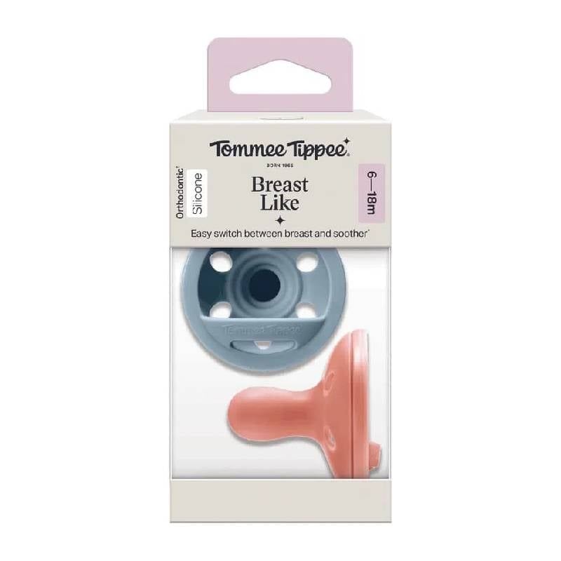 TY NGẬM MÔ PHỎNG TỰ NHIÊN TOMMEE TIPPEE 6-18 THÁNG (VỈ ĐÔI)