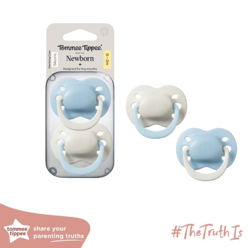 TY NGẬM SƠ SINH CHO BÉ TOMMEE TIPPEE 0-2 THÁNG (VỈ ĐÔI)