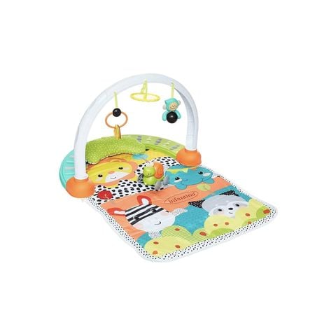Thảm chơi vận động Infantino có đường ray tàu hoả - WATCH ME GROW 4-IN-1 ACTIVITY GYM