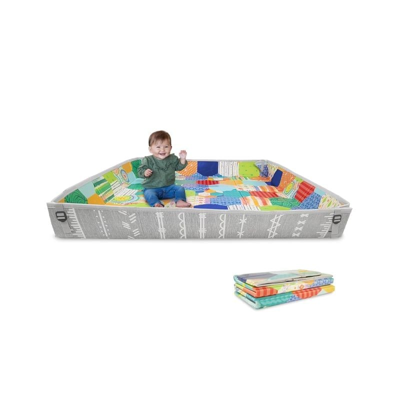 THẢM VẬN ĐỘNG DẠNG XỐP MỀM INFANTINO CÓ THỂ GẬP LẠI GỌN GÀNG - FOLDABLE SOFT FOAM MAT