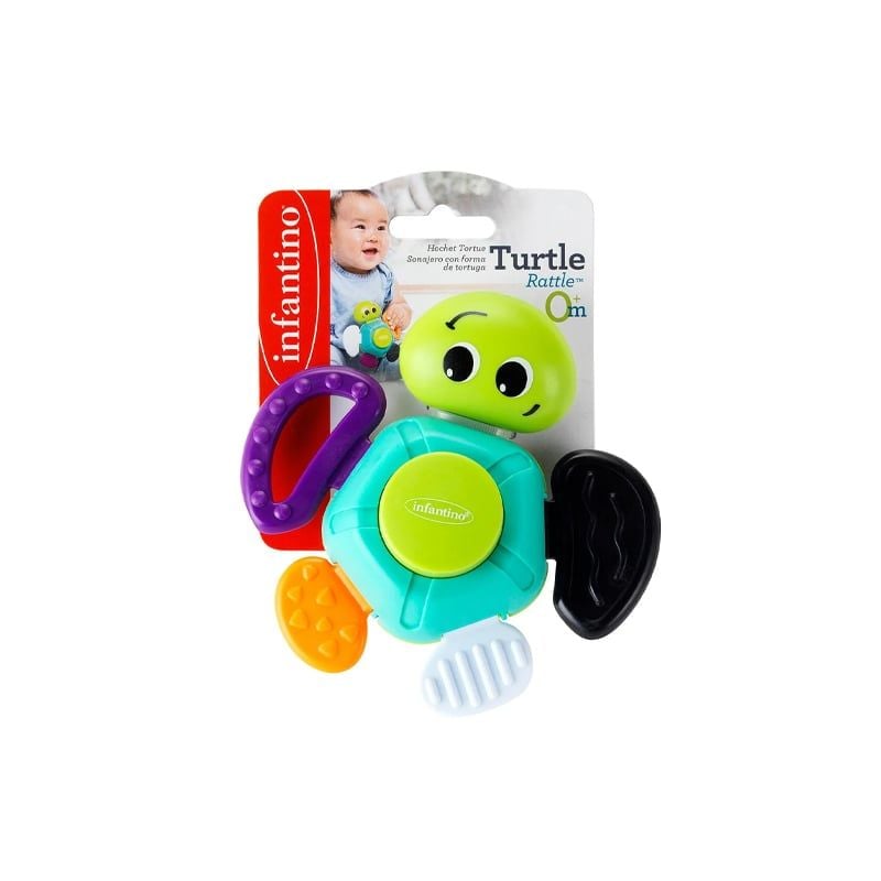 GẶM NƯỚU INFANTINO HÌNH CHÚ RÙA - TURTLE RATTLE