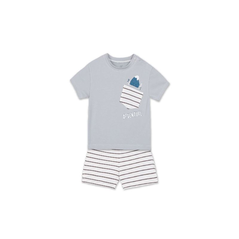 Bộ cộc tay La Pomme Dãy núi tuyết - Ghi