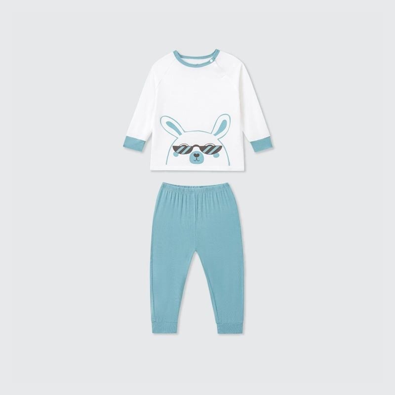 BỘ DÀI TAY LA POMME RAGLAN NGƯỜI BẠN TAI DÀI XANH