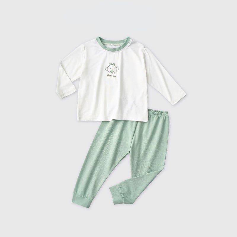 BỘ DÀI TAY LA POMME COZY NIGHT - XANH