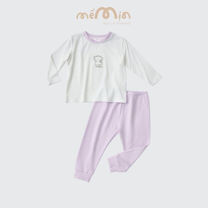 BỘ DÀI TAY LA POMME COZY NIGHT - TÍM