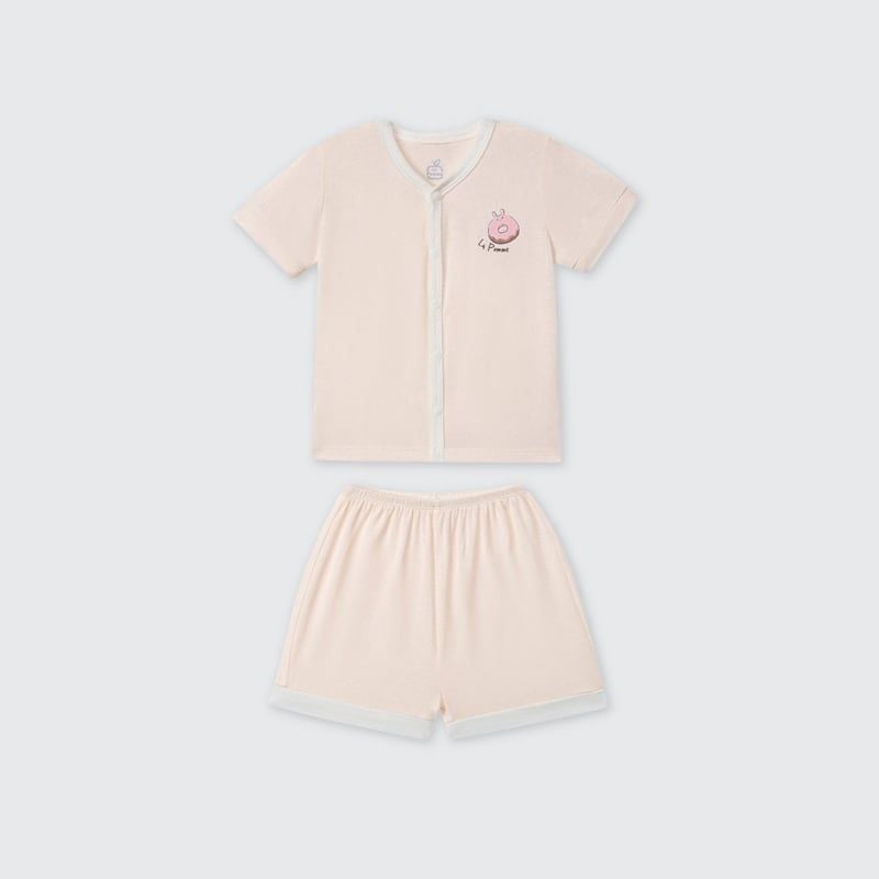 BỘ CỘC TAY CÚC GIỮA LA POMME DONUT - HỒNG