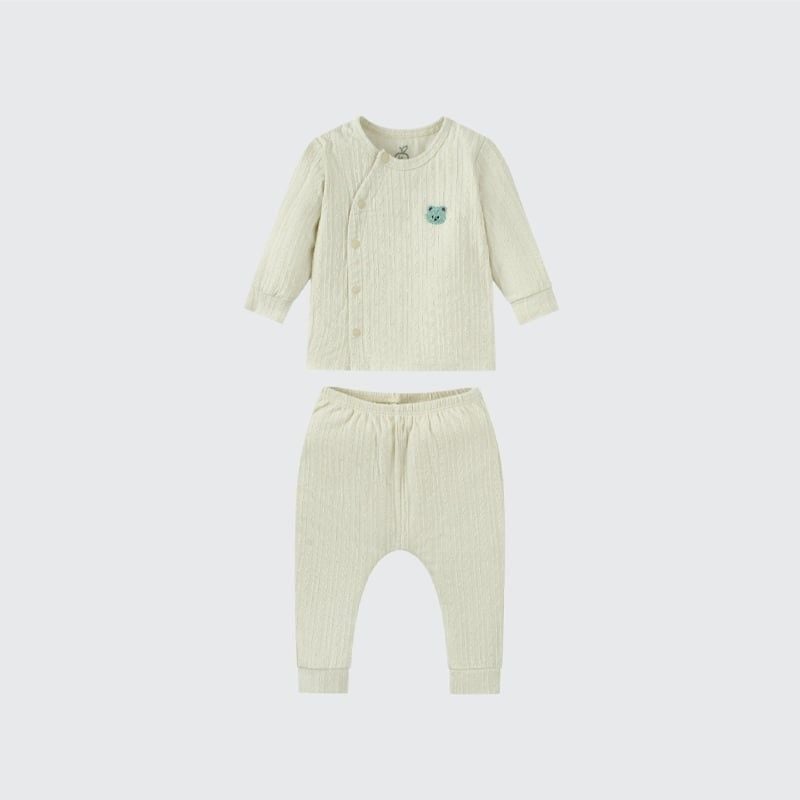 BỘ DÀI TAY CÚC LỆCH LA POMME VUI ĐÙA CÙNG GẤU NHỎ BE