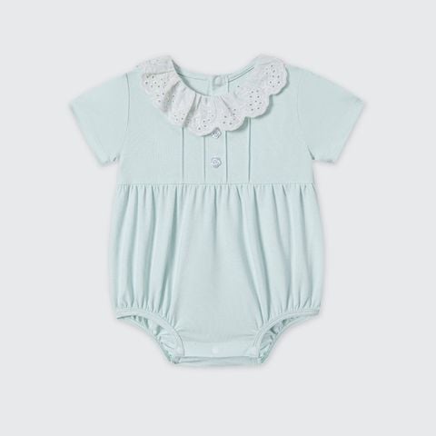 Body cộc tay La Pomme Bèo nhún cách điệu -  Xanh