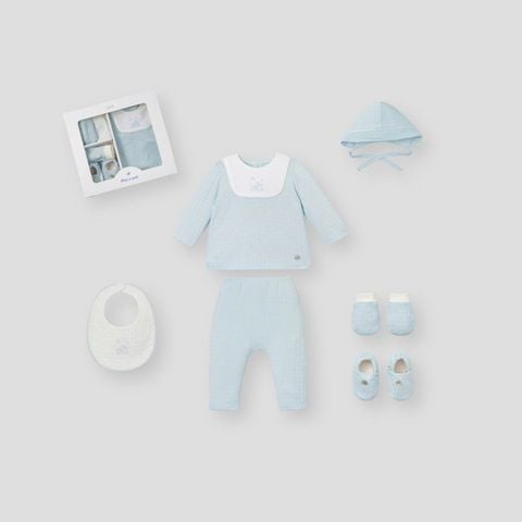 Set quà tặng Nous 5 món màu xanh nhạt 0M