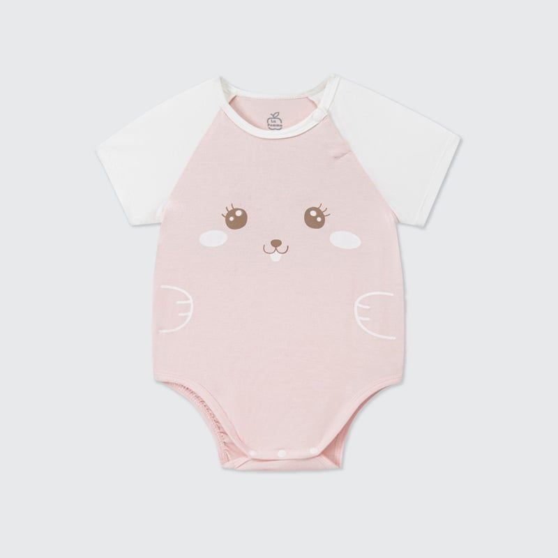 BODY CHIP CỘC TAY LA POMME RAGLAN XIN CHÀO BẠN MỚI HỒNG
