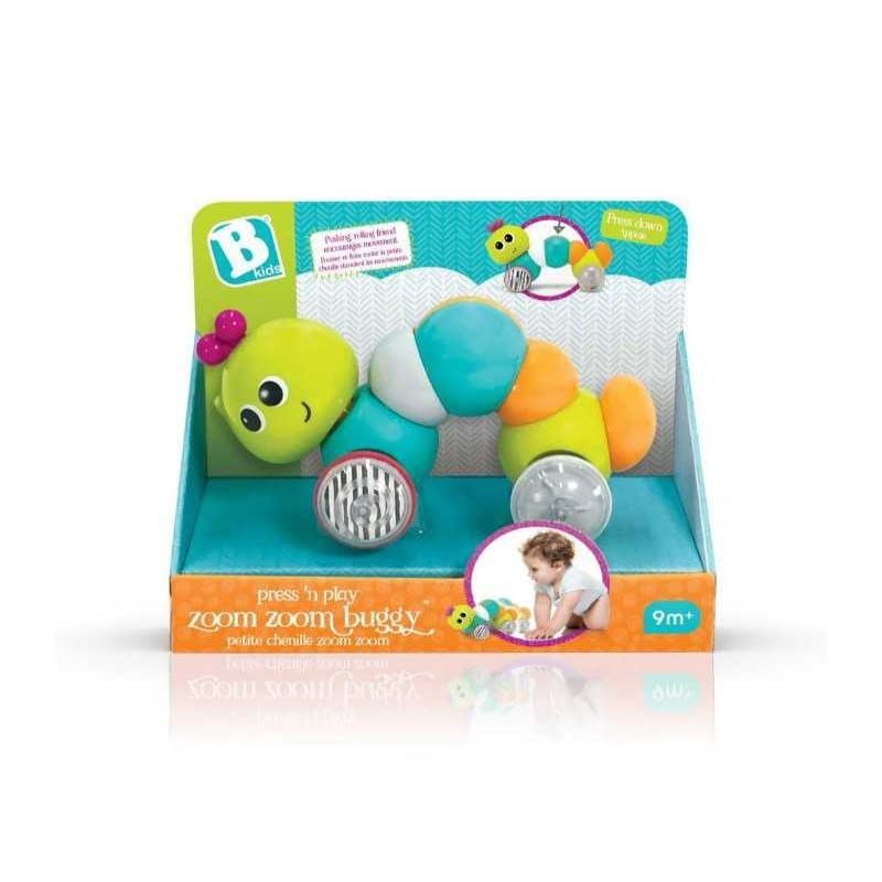 ĐỒ CHƠI CHÚ SÂU NHÚN INFANTINO - PRESS'N PLAY ZOOM ZOOM BUGGY