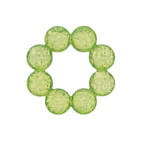 Gặm nướu Silicon Infantino màu Xanh lá cây - Water Teether (Green)