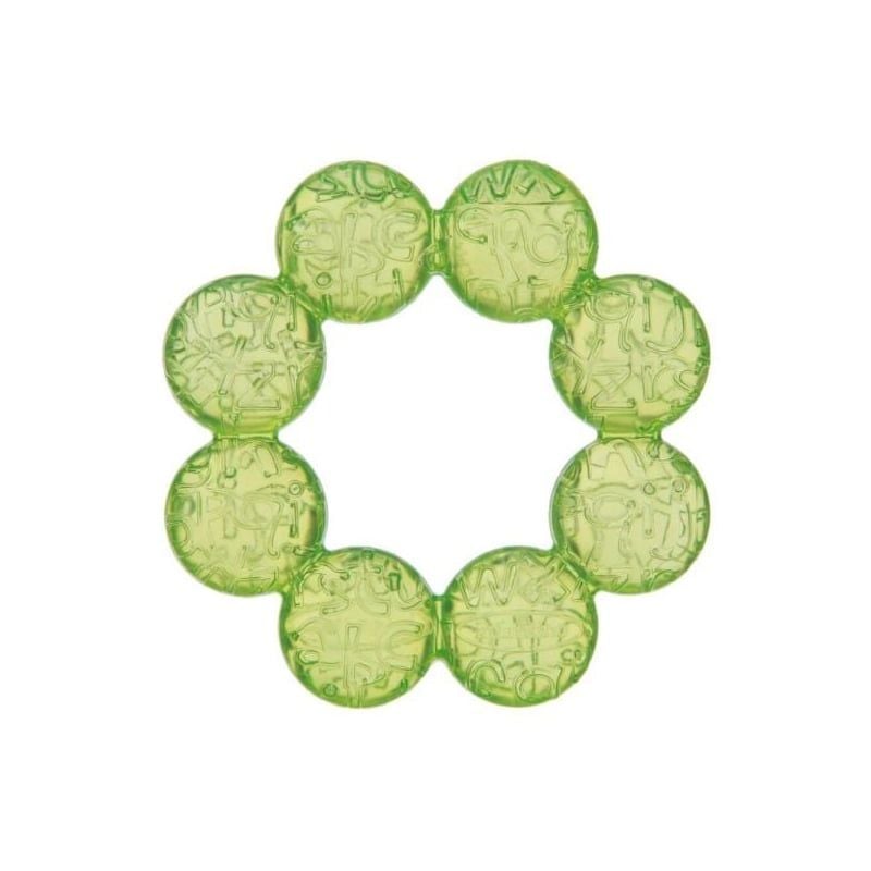 GẶM NƯỚU SILICON INFANTINO MÀU XANH LÁ CÂY - WATER TEETHER (GREEN)