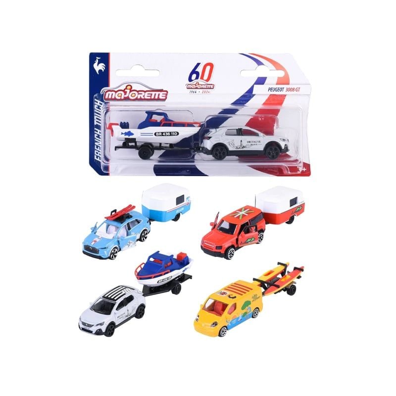 XE MÔ HÌNH MAJORETTE FRENCH TOUCH TRAILER