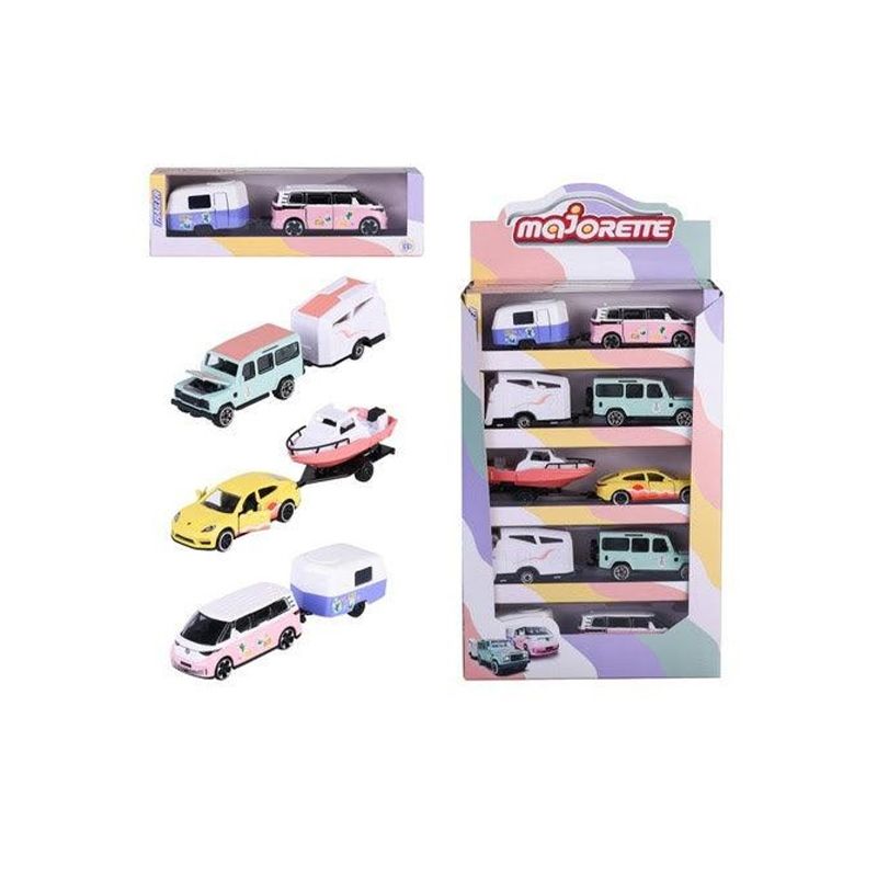 Đồ Chơi Xe Mô Hình MAJORETTE Adventure Trailer Display