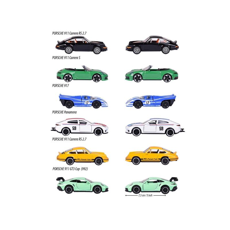 Đồ Chơi Xe Mô Hình MAJORETTE Porsche Premium Cars