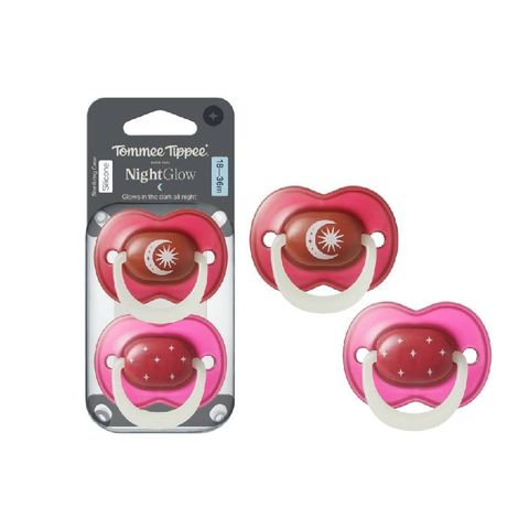 Ty ngậm dạ quang cho bé Tommee Tippee 18-36 tháng (vỉ đôi)