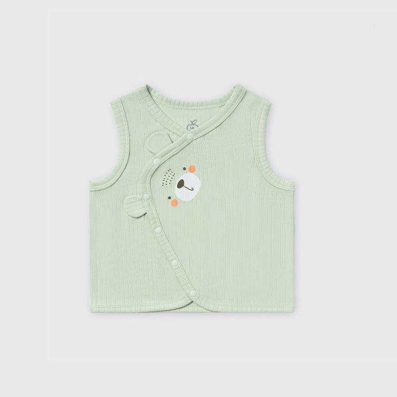 ÁO GILE LA POMME CÚC LỆCH MÙA ẤM GHÉ THĂM XANH