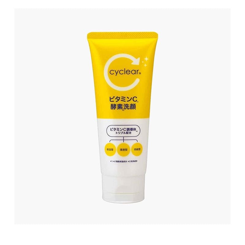 SỮA RỬA MẶT TẠO BỌT LÀM SẠCH SÂU DA VITAMIN C ENZYME 130G